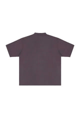 Heavyweight Cotton Mock Neck Tee