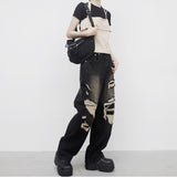 (Unisex) Letian vintage denim pants