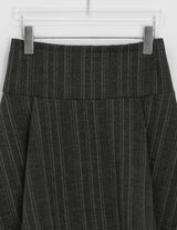 Hugit Stripe Banding Midi Skirt