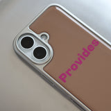 [MADE] PROVIDES SILVER EPOXY PHONE CASE