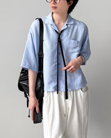 Bible Crop Half Shirt