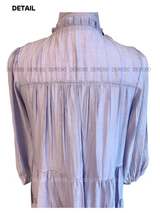 Grape scarf dress