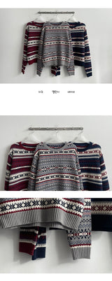 Clen Nordic knit