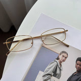 Neoretro Geek Chic 8021 Glasses GOLD