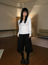 soru basic long T-shirt (3color)