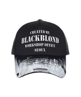 BBD スモークペイントメッシュキャップ (ブラック)
