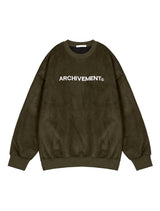ASCLO R Suede Sweat Shirt (3color)