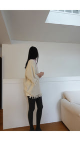 POT fringe half knit (2C)