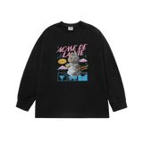 25SS SUMMIT OPANCHU USAGI LONG SLEEVE T-SHIRT BLACK