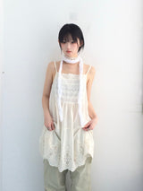 Natural Nylon Volume Pants
