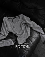 MADE. スイッチ ディープ バックストラップ Tシャツ
