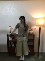 マフフリルTシャツ