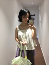 Depe Floral Button Blouse (2color)