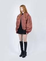 Ripstop Bomber Jacket (Red)