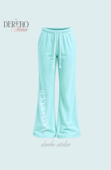 ラウンジ レタリング ミント ロング パンツ(PANTS)