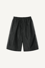 Nylon Track Bermuda Pants