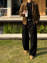 Fidel Seam Suede Jacket (3 colors)