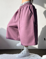CARPENTER HIP PATCH バルーンワイドバミューダ 🩵🎀🤍🩶🖤5COLOR
