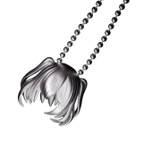 髪ネックレス