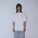 Untitled Starrynight Pigment Wash Short Sleeve Off White