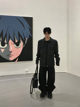 スレートトラッカーブレザージャケット
