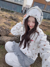 Pop Bear Hood Zip-Up