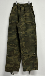 CARPENTER MILITARY HIP DAMAGE PANTS 🤎💚🩶3COLOR/2SIZE