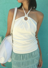ROPE HALTER TOP