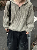 Fellow Cable Knit Half-Zip Hoodie