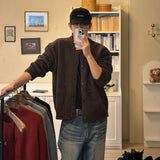 ALPACA ROUND KNIT CARDIGAN