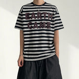 ゲーム ストライプ ショートスリーブ Tシャツ(3 colors)
