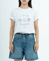 サークルフレンズTシャツ - White(UNISEX)
