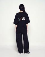 25FW COLOR LOGO SHORT SLEEVE T-SHIRT BLACK