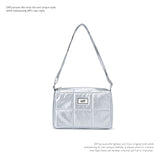 ブロックバッグ (Silver, Red)