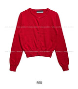 [U-BASIC] Plain Round Cardigan