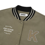 KIRSH STADIUM JACKET [KHAKI]