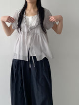 Kelly Layered Short Sleeve Blouse
