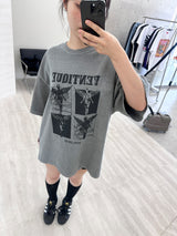VENTIQUE ピグメントダークエンジェルTシャツ2color