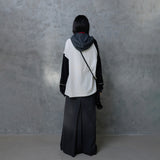 DOUBLE WAIST MAXI SKIRT