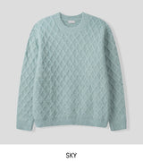 DIA Argyle Over Wool Knitwear