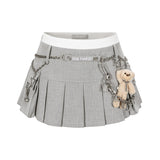 13DE MARZO Chains Multi-Pocket Skort
