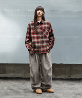 FLANNEL CHECK SHIRT_RED