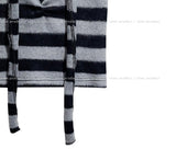 [Muffler set] リザレースストライプブラッシュドノースリーブ