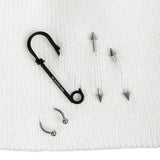 BBD Embroth Logo Piercing Beanie (White)