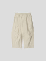 Airy Dart Cotton Pants