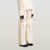 RELABEL 23AW ロングジップカジュアルパンツ アーモンドデュプレックス