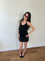 disco sequin skirt
