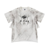 "CHAOS GIRL" ホワイトワックスTシャツ
