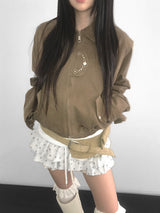 virginia suede blouson 