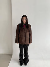 Rammo Suede Wool Single Jacket